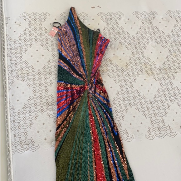 cassandra stone Dresses & Skirts - Sequin silk dress